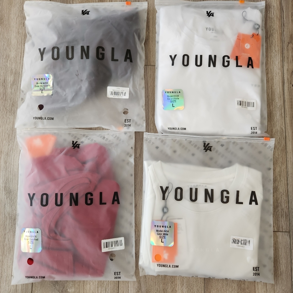 BNWT YOUNGLA Men's T Shirts